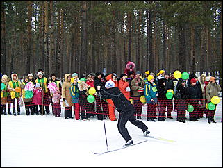 14 марта 2009 г., Барнаул   Спартакиада муниципальных служащих: лыжные гонки
