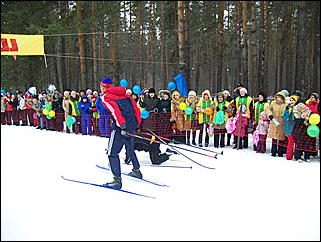 14 марта 2009 г., Барнаул   Спартакиада муниципальных служащих: лыжные гонки
