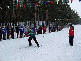 14 марта 2009 г., Барнаул   Спартакиада муниципальных служащих: лыжные гонки
