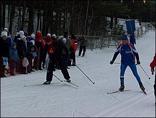 14 марта 2009 г., Барнаул   Спартакиада муниципальных служащих: лыжные гонки

