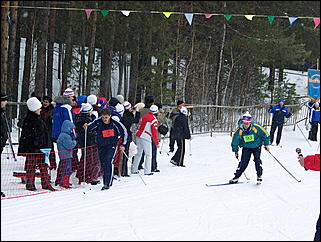14 марта 2009 г., Барнаул   Спартакиада муниципальных служащих: лыжные гонки
