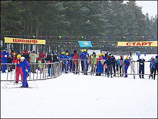 14 марта 2009 г., Барнаул   Спартакиада муниципальных служащих: лыжные гонки
