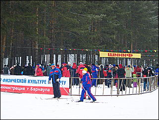 14 марта 2009 г., Барнаул   Спартакиада муниципальных служащих: лыжные гонки
