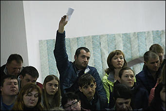 29 мая 2018 г., Барнаул. Екатерина Смолихина    "Горячая" "Спичка": как прошли резонансные публичные слушания в Барнауле