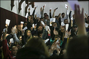 29 мая 2018 г., Барнаул. Екатерина Смолихина    "Горячая" "Спичка": как прошли резонансные публичные слушания в Барнауле