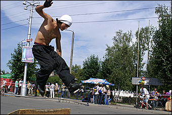 22 августа 2009 г., Барнаул   Фестиваль экстремальных видов спорта «Стильные духом»