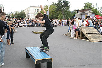 22 августа 2009 г., Барнаул   Фестиваль экстремальных видов спорта «Стильные духом»