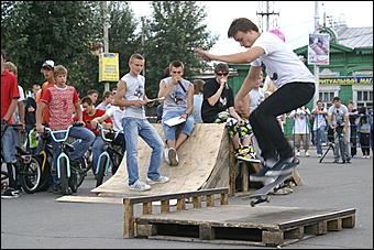 22 августа 2009 г., Барнаул   Фестиваль экстремальных видов спорта «Стильные духом»