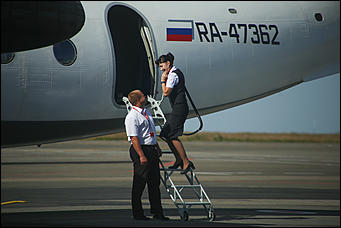 15 августа 2019 г., Барнаул   Фотографы в Барнауле устроили "охоту" на самолеты