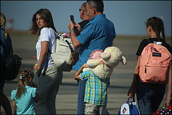 15 августа 2019 г., Барнаул   Фотографы в Барнауле устроили "охоту" на самолеты