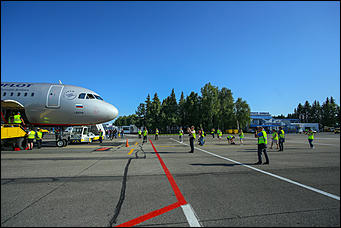 15 августа 2019 г., Барнаул   Фотографы в Барнауле устроили "охоту" на самолеты