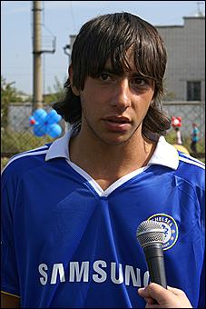 23 августа 2009 г., Барнаул   Открытие детского спортивно-игрового комплекса в Октябрьском районе Барнаула