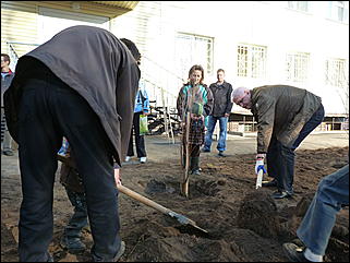 15 октября 2011 г., Барнаул   Общегородской субботник в Барнауле