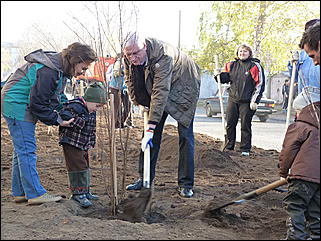 15 октября 2011 г., Барнаул   Общегородской субботник в Барнауле