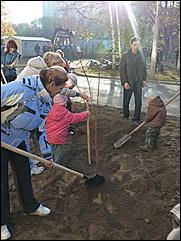 15 октября 2011 г., Барнаул   Общегородской субботник в Барнауле