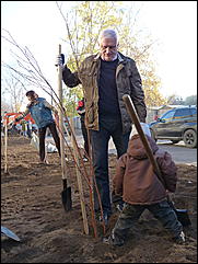 15 октября 2011 г., Барнаул   Общегородской субботник в Барнауле