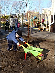 15 октября 2011 г., Барнаул   Общегородской субботник в Барнауле