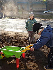 15 октября 2011 г., Барнаул   Общегородской субботник в Барнауле