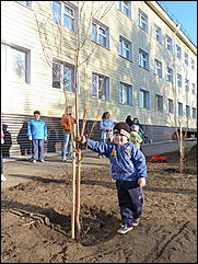 15 октября 2011 г., Барнаул   Общегородской субботник в Барнауле