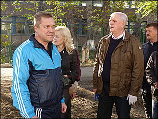 15 октября 2011 г., Барнаул   Общегородской субботник в Барнауле