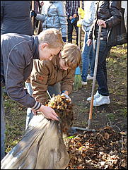 15 октября 2011 г., Барнаул   Общегородской субботник в Барнауле