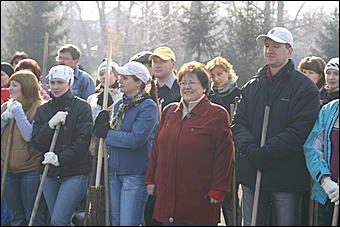 24 апреля 2010 г., Барнаул   Общегородской субботник в Барнауле
