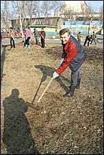 24 апреля 2010 г., Барнаул   Общегородской субботник в Барнауле