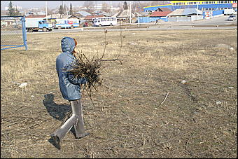 24 апреля 2010 г., Барнаул   Общегородской субботник в Барнауле