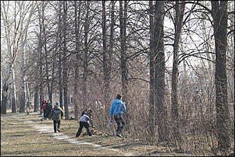 24 апреля 2010 г., Барнаул   Общегородской субботник в Барнауле