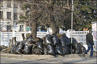 24 апреля 2010 г., Барнаул   Общегородской субботник в Барнауле