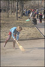 24 апреля 2010 г., Барнаул   Общегородской субботник в Барнауле