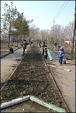 24 апреля 2010 г., Барнаул   Общегородской субботник в Барнауле