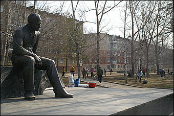 24 апреля 2010 г., Барнаул   Общегородской субботник в Барнауле