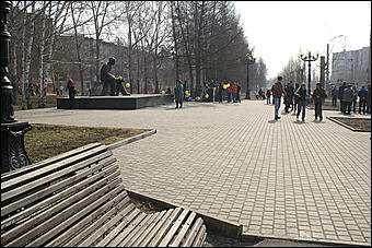 24 апреля 2010 г., Барнаул   Общегородской субботник в Барнауле