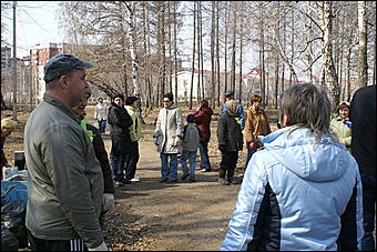 24 апреля 2010 г., Барнаул   Общегородской субботник в Барнауле