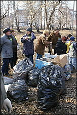 24 апреля 2010 г., Барнаул   Общегородской субботник в Барнауле