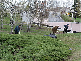 23 апреля 2011 г., Барнаул   Общегородской субботник в Барнауле
