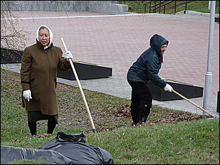 23 апреля 2011 г., Барнаул   Общегородской субботник в Барнауле