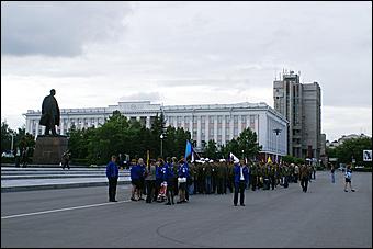 27 июня 2009 г., Барнаул   Торжественное открытие трудового семестра студенческих отрядов Алтайского края