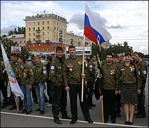 27 июня 2009 г., Барнаул   Торжественное открытие трудового семестра студенческих отрядов Алтайского края