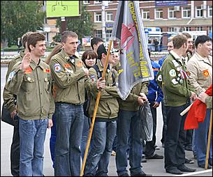 27 июня 2009 г., Барнаул   Торжественное открытие трудового семестра студенческих отрядов Алтайского края