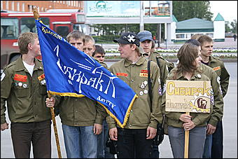 27 июня 2009 г., Барнаул   Торжественное открытие трудового семестра студенческих отрядов Алтайского края