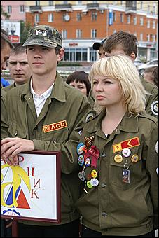 27 июня 2009 г., Барнаул   Торжественное открытие трудового семестра студенческих отрядов Алтайского края