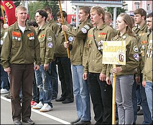 27 июня 2009 г., Барнаул   Торжественное открытие трудового семестра студенческих отрядов Алтайского края