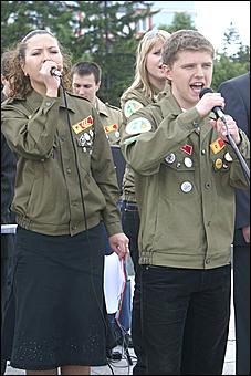 27 июня 2009 г., Барнаул   Торжественное открытие трудового семестра студенческих отрядов Алтайского края