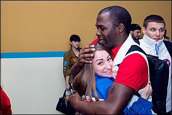 18 февраль 2016 г., Барнаул  © Амител Вячеслав Мельников   Закрытие межрегиональной патриотической акции "Снежный десант"