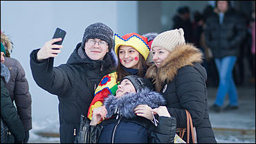 25 январь 2016 г., Барнаул © Амител Вячеслав Мельников   Как отметили День студента в Барнауле 