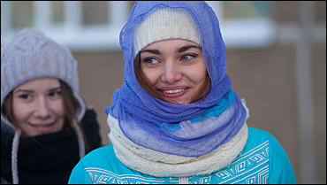 25 январь 2016 г., Барнаул © Амител Вячеслав Мельников   Как отметили День студента в Барнауле 