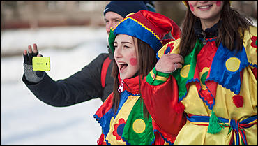 25 январь 2016 г., Барнаул © Амител Вячеслав Мельников   Как отметили День студента в Барнауле 