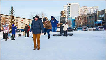 25 январь 2016 г., Барнаул © Амител Вячеслав Мельников   Как отметили День студента в Барнауле 